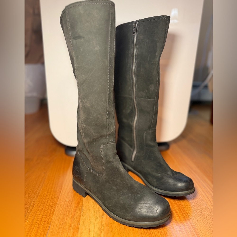 Women's Black Timberland Boots